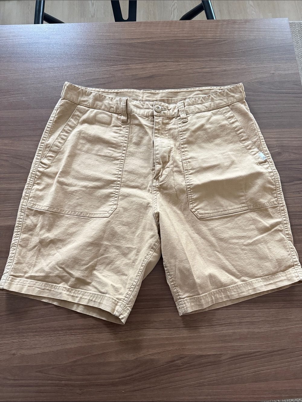Men's Tan Casual Shorts